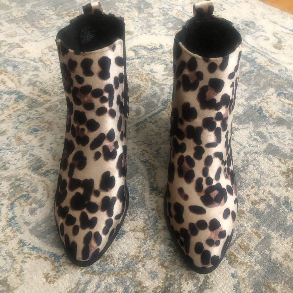 Madden Girl cheetah booties